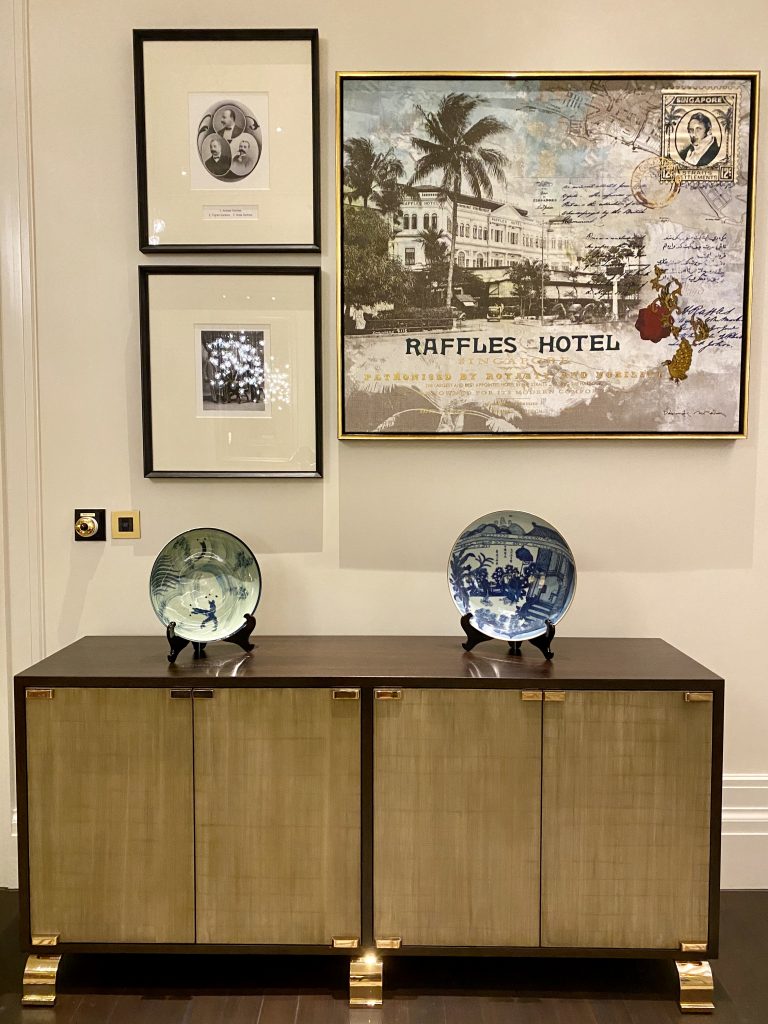 Antiques on Display in the Presidential Suite