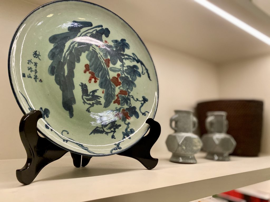 Antiques on Display in the Presidential Suite