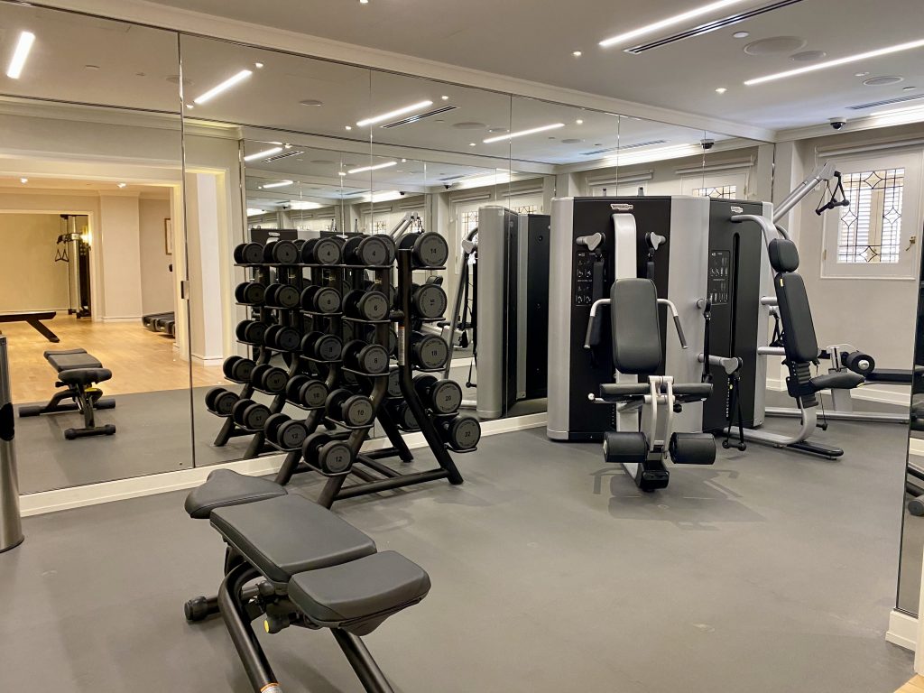 Weights Area in the Gym