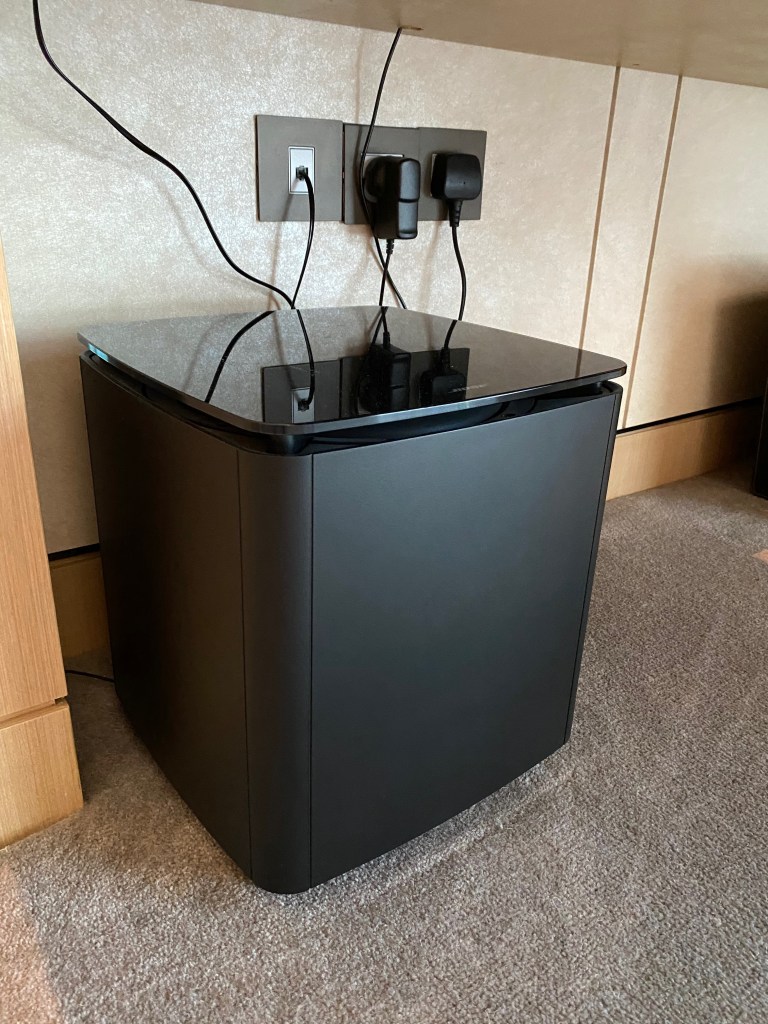 Bose sound system in the living room