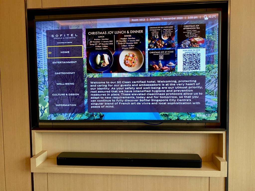 55" smart LED TV in the living room